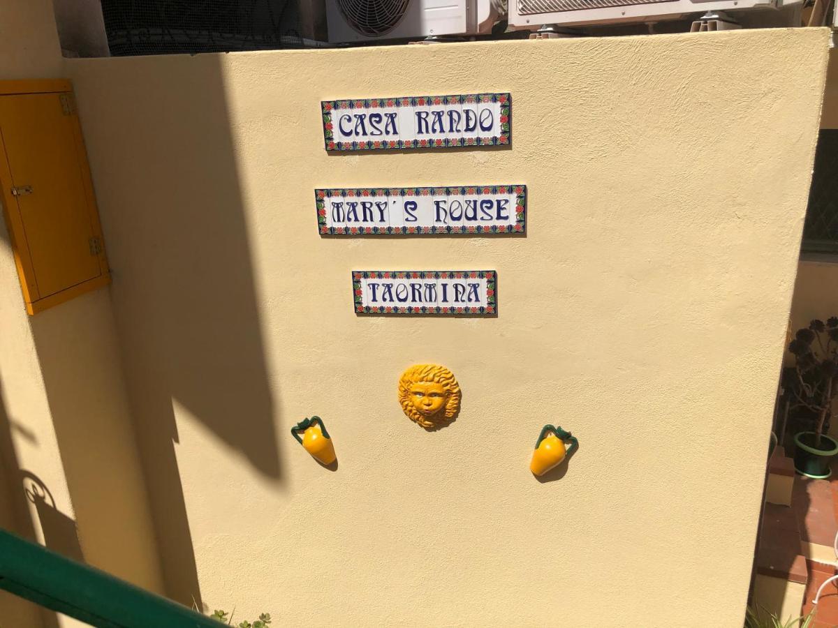 Casa Rando Mary'S House Apartment Taormina Exterior photo